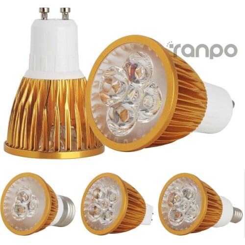 Dimmable E27 220V LED Spotlight Gold Bulbs GU10 GU5.3 LED COB Spot Light Bulbs 9W 12W 15W Chandelier For Home