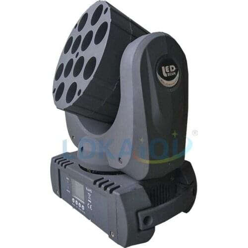 Stage Event Dj Led Lighting 12 X 10w Led RGBW 4in1 Beam Wash Moving Head Light
