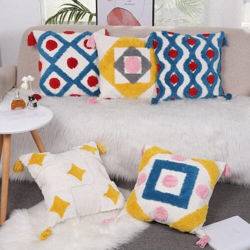 Scandinavian style, geometric figures, simple stripes, pillowcase, pillowcase, cushion cover, cushion cover, home decoration