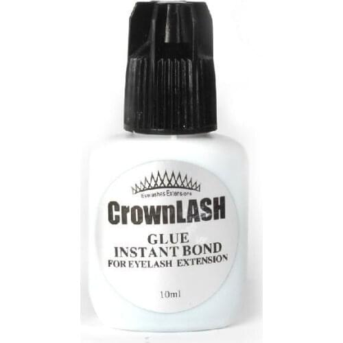 High Quality Professional 10ml/Bottle Eyelash Extension Glue Individual False Eyelash Extension Crown Lash Glue Black