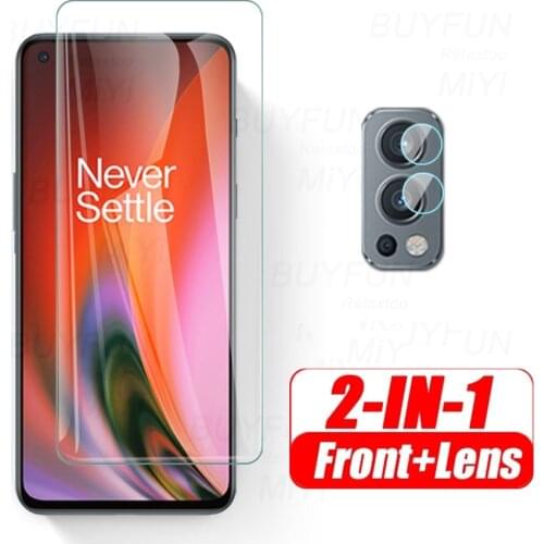 1to2 Camera Protective Glass For OnePlusnord2 One Plus Nord2 Glass One More OnePlus Nord 2 5g 6.43'' Screen Protector Film Cover