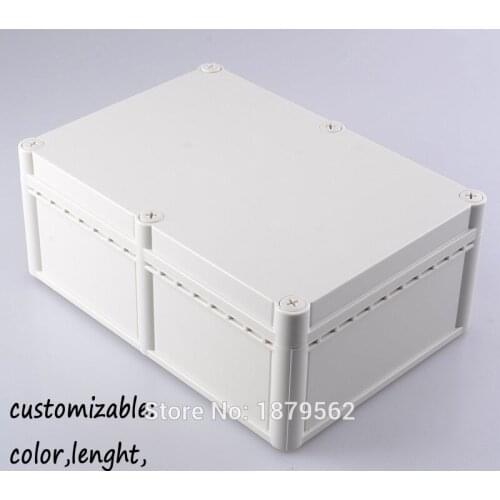 [2 styles] 250*175*100mm plastic project enclosure for electronic abs waterproof housing diy plastic cases large junction box