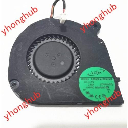 ADDA AB06505HX06P300 0CWQ1VZC DC 5V 0.40A 3-Wire Server Cooling Fan