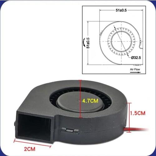 DIY for QUICK 2008 858D The wind gun refitted large fan Increase the air volume Increase power