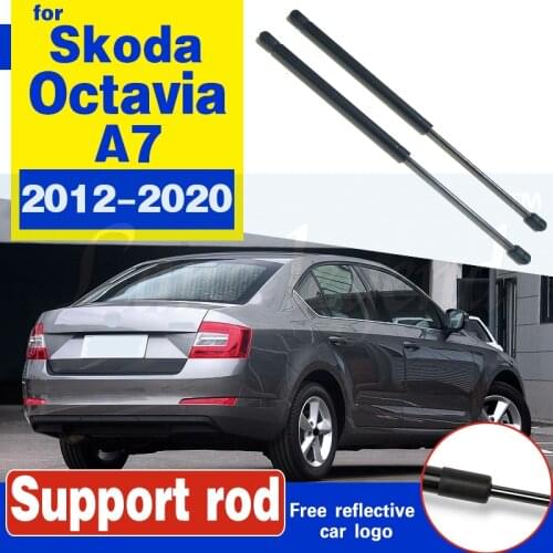 For 2012-2020 Skoda Octavia A7 MK3 Rear Door Trunk Boot Lid Liffting Support Spring Gas Strut Bars Hydraulic Rod Refit Styling