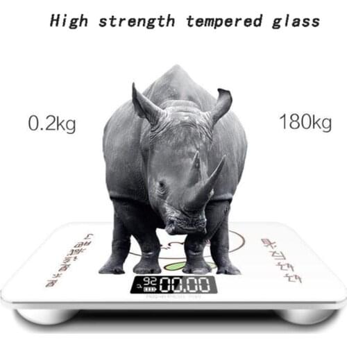 Bathroom Scale USB Electronic Digital Weight Scale Body Fat Smart Household Weighing Balance Connect Composition Weight Scale