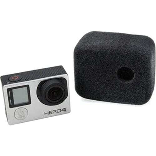 Windshield Sponge Cover Frame For Gopro Hero 4 3 Windslayer Foam Windscreen Wind Cap For Go Pro Hero4 Action Camera Accessories