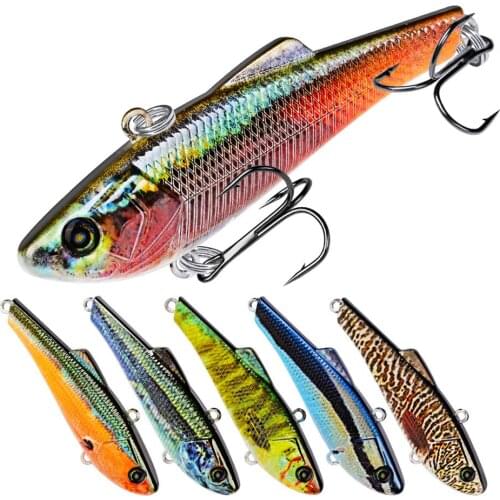 Simulation Fishing Lure Bait Artificial 7cm 7g Accessories Hooks For Lake Sea MC889