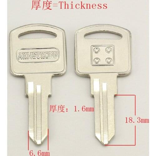 Best quality A044 House Home Door Key blanks Locksmith Supplies Blank Keys 25 pieces/lot