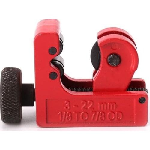 Mini Tube Cutter 3-22mm PVC Copper Aluminum Tubing Pipe Cutting Tool Scissors