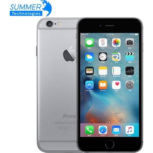 Original Unlocked Apple iPhone 6/6 Plus Mobile Phone 4.7"/5.5" 1GB RAM 16/64/128GB ROM iOS Used SmartPhones