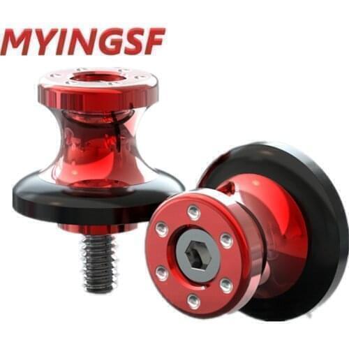 Swingarm Spools Slider For SUZUKI GSX1300R HAYABUSA B-KING SFV 650 Gladius GSX-S 150/750/1000/F Motorcycle Stand Screw M8 M6