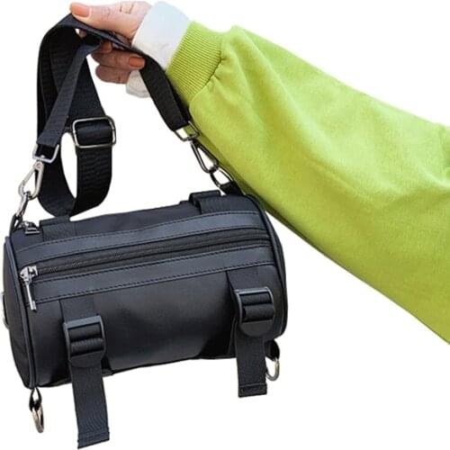 High-quality Luxury Round Shoulder Bag Fashion Waterproof Handbag Purse Soft Trunk Bags For Women 2011