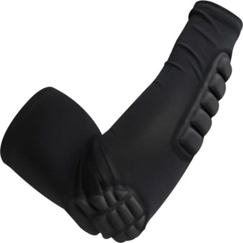 1Pc Sport Basketball Football Elbow Brace Support Elastic Protective Arm Sleeve mangas para brazo manguito ciclismo Arm Warmers