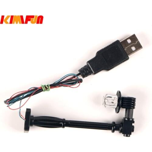 1pcs led Street lights Building Block City Street LED light USB Creator House DIY Toys