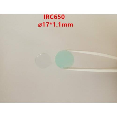 17*1.1Mm Infrared Cut Absorption Filter Irc650 Visible Light Transmission Through Uv Ir Cut