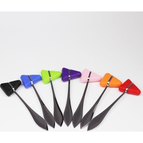 18cm x 5cm 1pc Medical Triangle Taylor Percussor Percussion Neurological Hammer Percussor Diagnostic Reflex Hammer