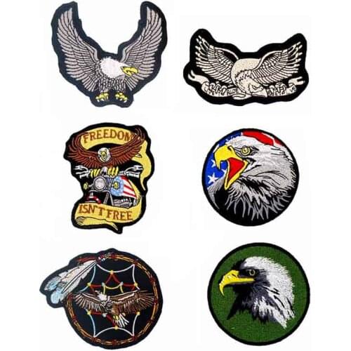 American USA ARMY Eagle Patch Embroidered biker Patches Clothes Stickers Apparel Accessories Badge