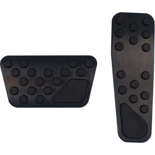 Car Aluminum Pedal Cover for Dodge Challenger Charger Chrysler 300 300C Brake and Accelerator Pedal Accessories