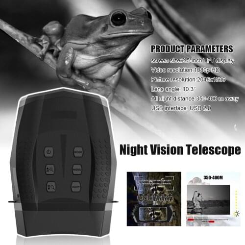 1.3 Million Pixel Digital Night Vision Binoculars FHD Infrared Day And Night Vision Hunting Goggles 400M For Hunting Spotting