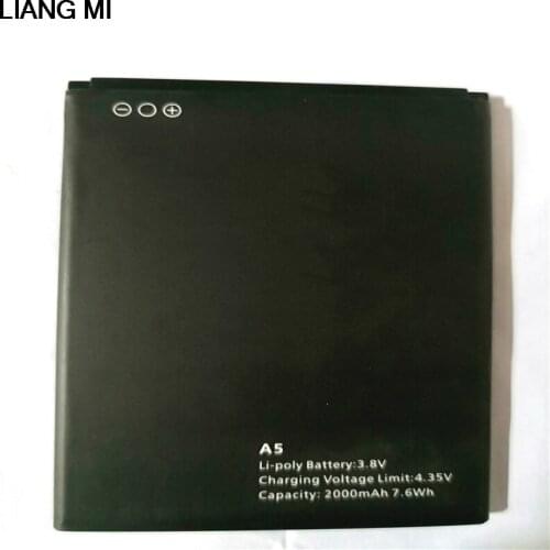 Blackview A5 Battery 2000mAh Back Up Battery Replacement For Blackview A5 Smart Phone with phone stander
