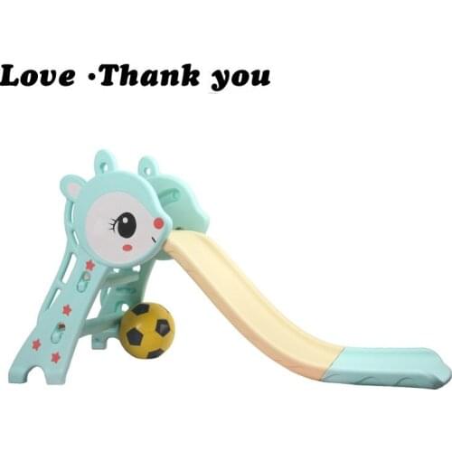 Children slide Childrens home indoor birthday toys with widening, lengthening, thickening and folding a small slide