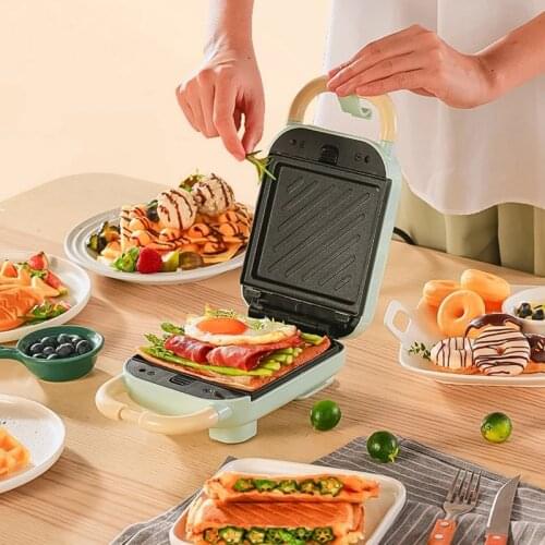 Electric Sandwich Maker Machine Waffle Maker Toaster Baking takoyaki Pancake Sandwichera Breakfast Maker Egg Cake Oven 220V