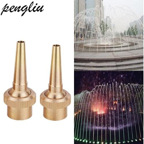G1/2" brass fountain nozzle sprinkler head brass sprinkler head fountain sprinkler 2pcs-packIT211