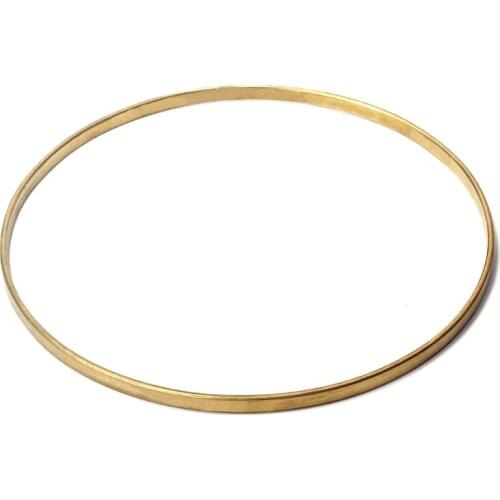 Brass Banjo Hoop Tension Flanges for Banjo Guitar Parts Replacement Accessories 11 Inch