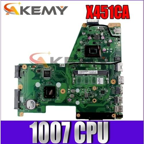For ASUS X451C X451CA F451 F451C MOTHERBOARD 1007U HM70 DDR3 GMA HD 3000 tested