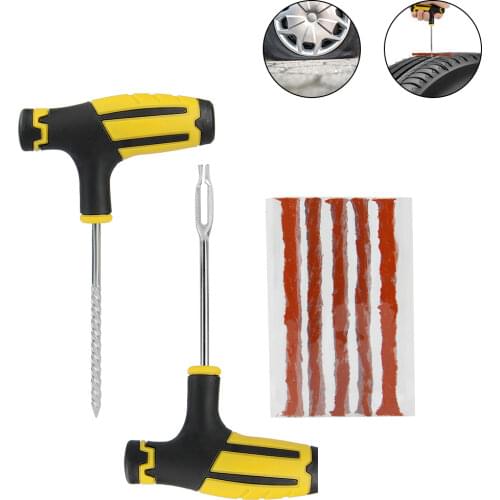 Car Tire Repair Kit Auto Bike Car Tire Tyre Cement Tool Puncture Plug Practical Hand Tools for Car Truck