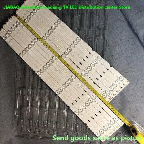 100% New 48pcs=4Kits LED strip for CHANGHONG TV C550F15 E6 H LB C550F14 E4 S G1 DL5 LB C550F14 E4 S G1 DL6 LB55061 55D3000 D2000