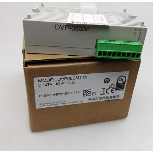 Original DVP08SM11N DELTA PLC DIGITAL IO MODULE