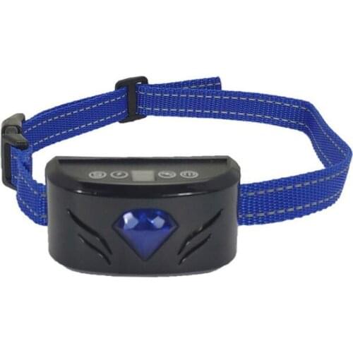 Dog Anti Bark Collar 6 in 1 Adjustable Collar Beep Vibrate Shock Training Collar with Screen Display