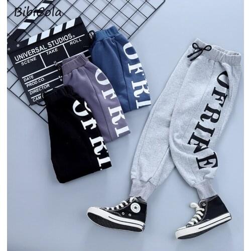 4-8Y Toddler Infant Boys Hare Pants Trousers Clothes Kids Baby Boy Casual Bottoms Spring Autumn Child Loose Long Pant