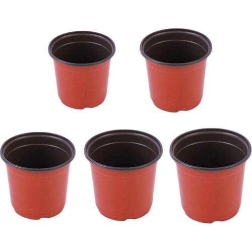 1pcs Plastic Grow Box Fall Resistant Seedling Tray Transplant Flower Seedling Pots For Home Garden Plant Pot Nursery