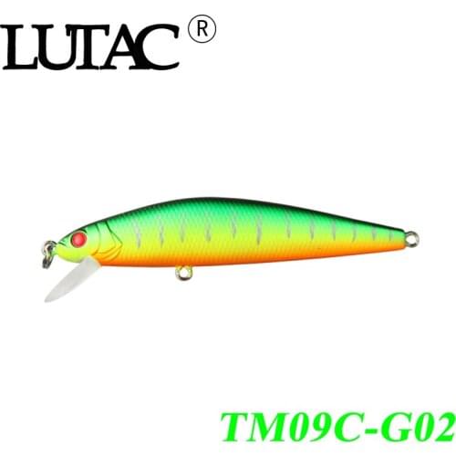 LUTAC Minnow 90mm 11.4g Suspending Jerkbait Artificial hard lure hotsale ABS plastic bait Fishing Tackle