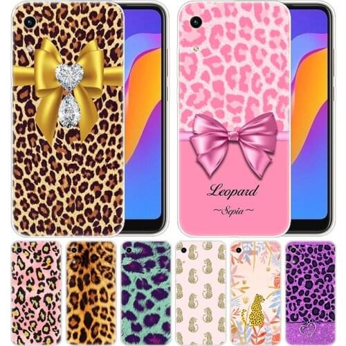 Luxury Soft Silicone Case Colorful leopard print for Huawei Honor 9X 8A 7A 20 Pro 7X 8X 7S 8S 8 9 10 Lite View 20 20i 10i Play