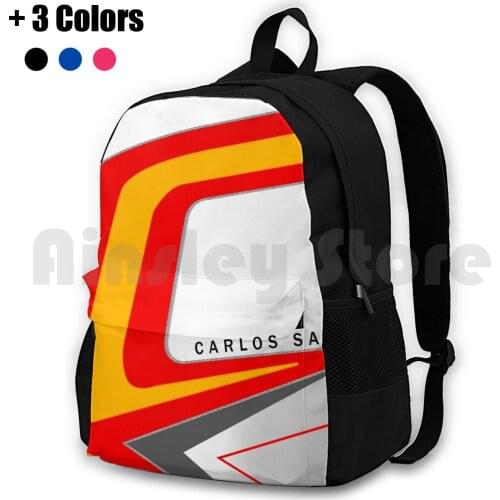 Carlos Sainz Outdoor Hiking Backpack Riding Climbing Sports Bag Carlos Sainz Carlos Sainz Jr Carlos Sainz Helmet Sainz Helmet
