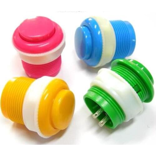 10pcs Arcade Joystick parts, 28-nuts button switch, key button Arcade game