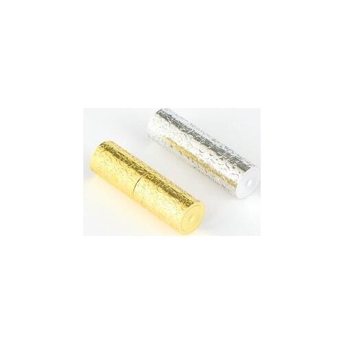 10/30/50pc Gold Silver Empty Lipstick Tube Diy Lip Balm Tubes Homemade Lip Stick Beauty Lipstick Balm Cosmetic Containers Gift