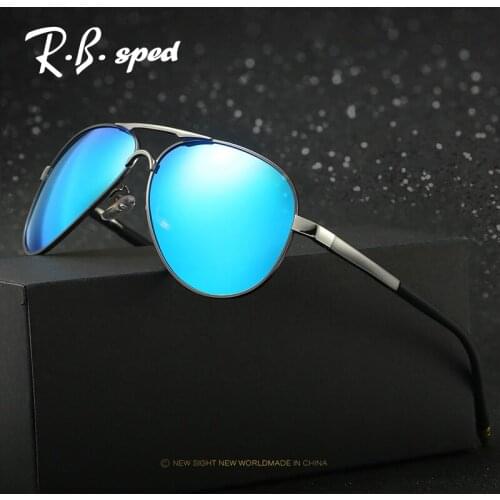 2017 luxury brand Polarized Sunglasses men oculos retro Pilot Sports driving glasses Polaroid lens mens sun glasses gafas de sol