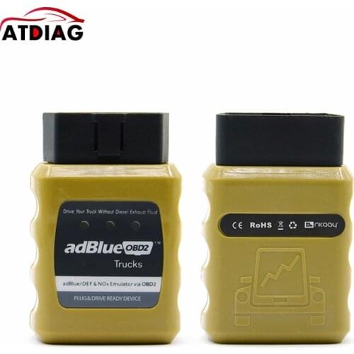 AdblueOBD2 Scanner For Renaul-t/for IVEC-O 8 Kinds Trucks Adblue Emulator NOX VIA OBD OBD2 Diagnosis Interface Trucks