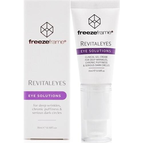 Australia Freezeframe Revitaleyes Dark Circles Eye Solution Anti-Bag Anti Wrinkle Eye Problems Treatment Cream Reduces Puffiness