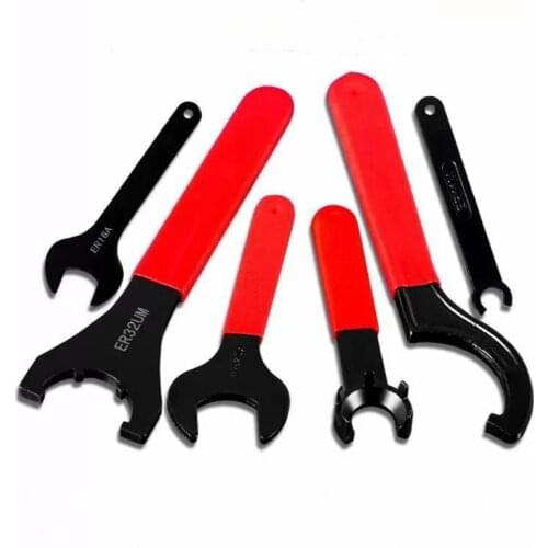 ER Collet A/M Type Wrench ER11A ER16A ER20A ER11M ER16M ER20M ER25M Spanner Collet Wrench For CNC Milling Lathe Tools ER Nuts