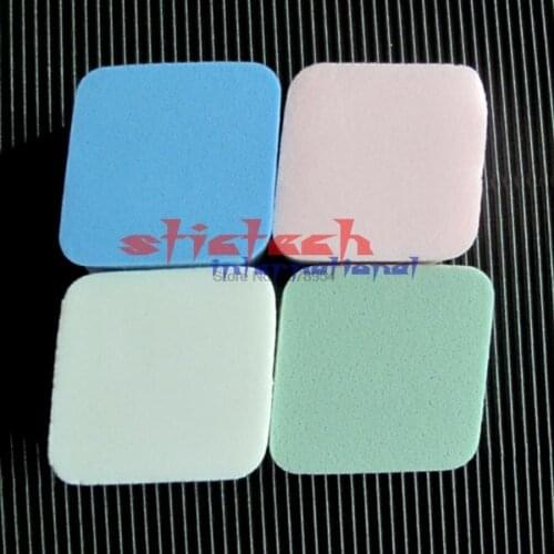 By dhl 1000 sets Makeup diamond-shaped Sponge Puff Liquid Foundation Powder Concealer Soft Wet/Dry Dual Cosmetics Make Up Sponge