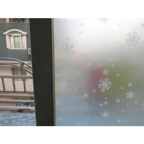 3D Home Heat Control Anti UV Window Privacy Film Static Window Clings Vinyl Window Decals Window Sticker for Glass Door