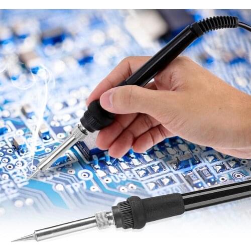 5 Hole or 5 Pin Electric Soldering Iron A1322 DC 24V Insulated Handle Welding Tool Solder Station Rework Repair Tools