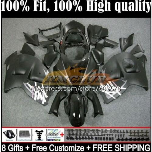 Injection For SUZUKI Hayabusa GSXR1300 96 97 98 99 00 01 20CL.17 GSXR 1300 CC 2002 2003 2004 2005 2006 2007 Fairing Matte black