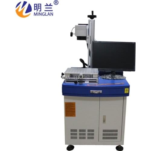 20W fiber laser marking machine / laser marking machine portable colorful fiber marking machine / metal marking